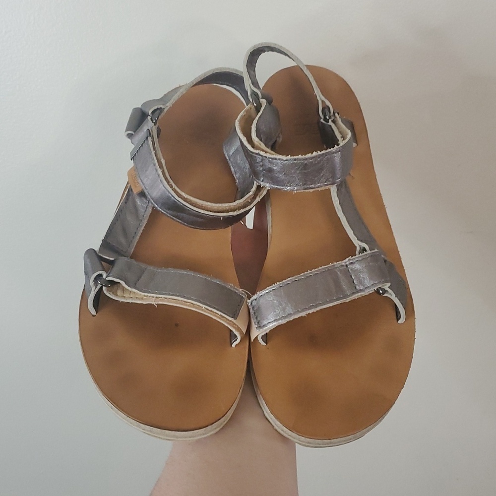 Teva Womens Original Mirrored Metallic Sandals Size 9 Summer Outdoors Hiking - Picture 7 of 10